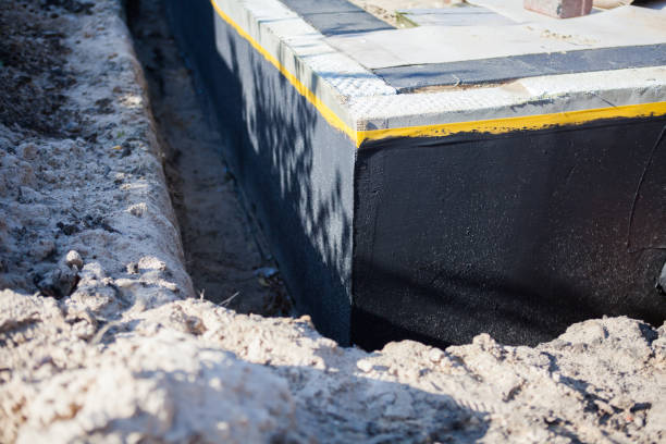 Residential Foundation Crack Repair installation at a Gregory, MI home by SJ Waterproofing Pros